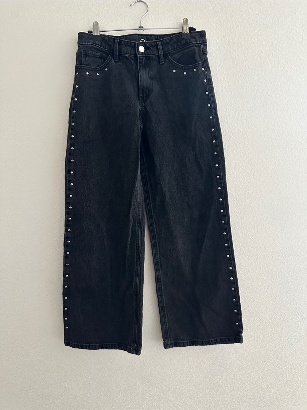 art class Black Straight-Leg Jeans with Silver Studs 14